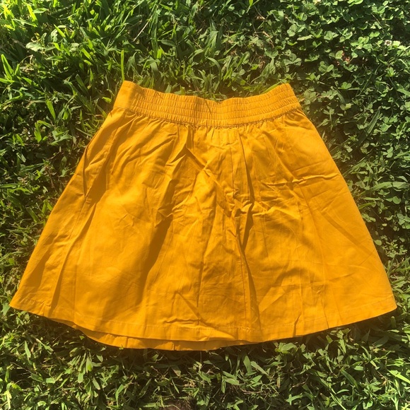 ASOS Yellow Skirt - Button Up - Picture 6 of 7